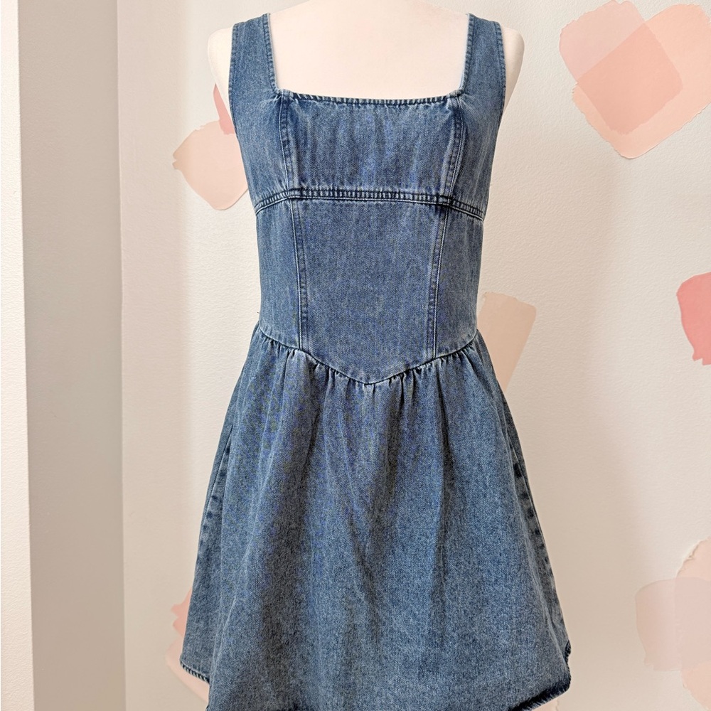 Denim Sleeveless Dress